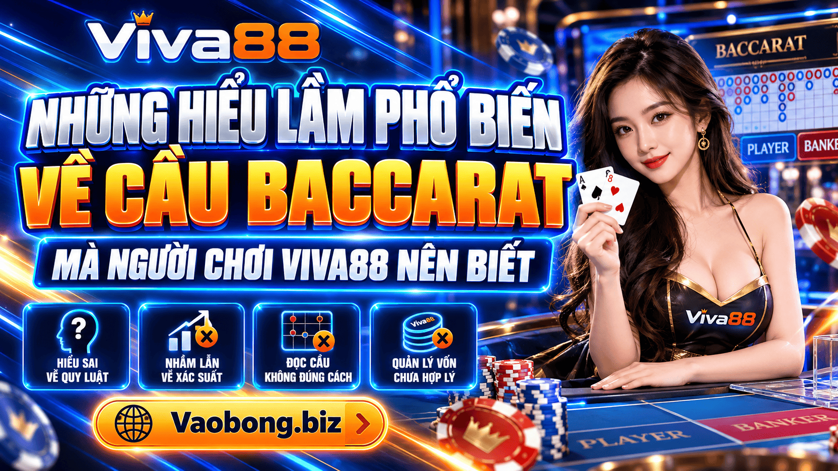 Những hiểu lầm phổ biến về cầu Baccarat mà người chơi Viva88 nên biết Những hiểu lầm phổ biến về cầu Baccarat mà người chơi Viva88 nên biết